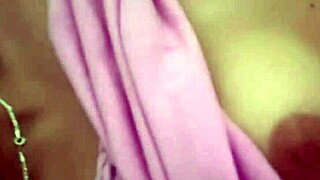 Hot Latina masturbates richly with dildo in solo Indian-Mexican style