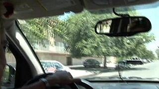 kelly leigh, the blonde cougar, got spotted during the national interracial cougar hunt for big cock blowjob and cumshot facial