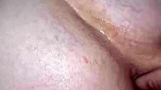 bbw mature wife dives into anal play!