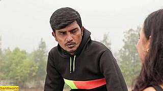 Ba pass devar enjoys romantic early morning sex with bhabhi in outdoor indian creampie scene!