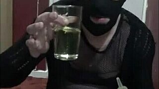 Mark Wright the bisexual crossdresser craves ass piss and cum tastes