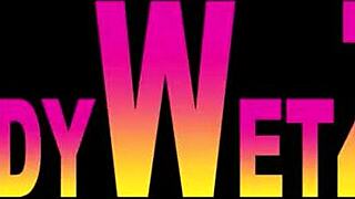 Skinny teen sucks neighbor's dick in parents' room for rough interracial sex squirting raw!