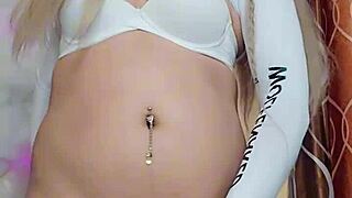 i spot this hot trans girl jerking her cock