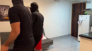 Can This Skinny Maid Handle Double Penetration and Fisting in Group Bang?