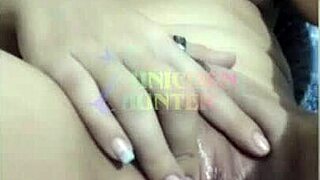 I used a black dildo in my pussy to cum hard.