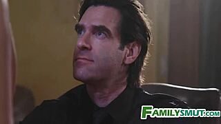 mom why are we thrusting in this taboo family foursome holiday party?