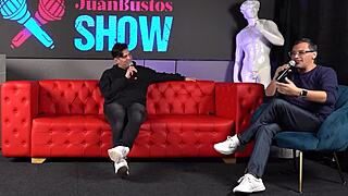 Hey, that Colombian chick with the big ass Devil Khloee gets fucked hard in public right after the porn show with Milan Rodriguez