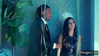 Watch Stunning Brunette Gianna Devour Jays Juicy Big Black Cock in Deep Missionary Ride!