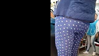 Spying On Voyeur Ass In Quesadillas Spot