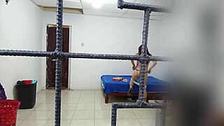 So this cute Latina flashes her body in a dirty interview while her husband is away