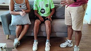 Novio Presenta Padrastro Follamos Mientras Cocinaba Me Lo Folle Con Mamada Profunda Y Corrida Facial