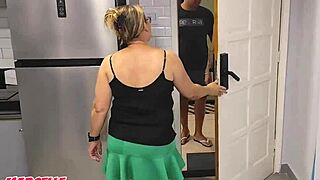 brazilian milf with natural tits blows homemade husband and monster cock from amateur latina