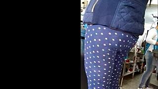 Spying On Voyeur Ass In Quesadillas Spot