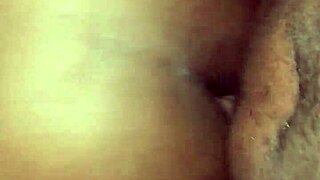 big daddy blasts cumshot on chocolate bbw cheeks after doggystyle pounding