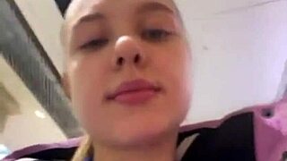 Blowjob in the public with big tits amateur teen 18+ deepthroat. Outdoor masturbation leads to orgasm on webcam.