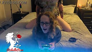 i dominate skinny blonde milf babe in homemade doggystyle creampie with toys