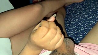 Bold anal creampie for big ass Mexican housewife bunny with dildo