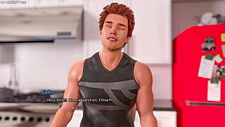 Maak wijd open voor mijn lul, stiefmoeder!