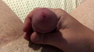 Hey, check out this quick masturbation session with some cock action involved.