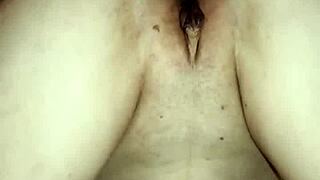 Amateur Milf Takes Deep Throat Blowjob And Bent Over Doggystyle Anal Fucking