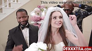 Teen 18+ Bride Aften Opal Bangs Husbands Black Friends