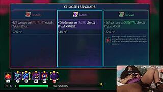 i'm that chubby ebony gamer girl gettin' fucked by dildo durin' dead cells play