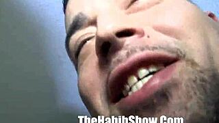 Petite Asian Kimberly Chi strips and fucks big black cock in ghetto