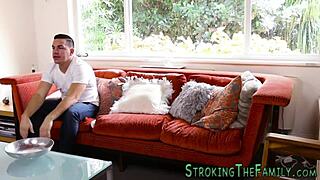 Cute Teen 18+ Delivers Intense Blowjob to Cougar