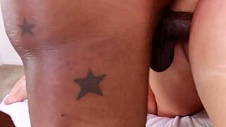 Tommy Utah Bangs Big Ass Babe In Interracial Blowbang With Deepthroat And Cum On Tits