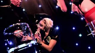 Fucking Blonde Milf Mom In Fishnets And Heels With Doggystyle Assfucking And Gaping Asshole