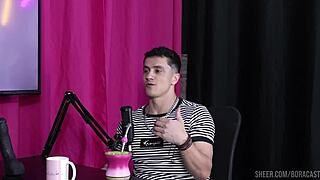 Compilados of Digão da Ilha and Kel Abate in Bora Cast with Bruna Carlos Part 1 on Sheer Red