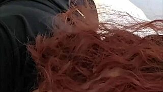 Gorgeous trans girlfriend dildos fat ass then cums with ass to mouth action