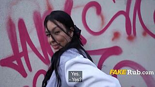 Caught that best latina ass outdoors and offered cash for quick fuck