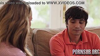 Specific Creampie Seduction with Blonde Latina MILF in Erotic Taboo Scene