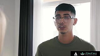 Nuru Massage - Big Titties Milf Andi Avalon Delivers Teen Boy First Nuru Fuck