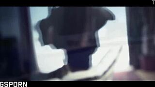 Sensual anal sex fucking the perfect ass of sexy brunette hungarian milf