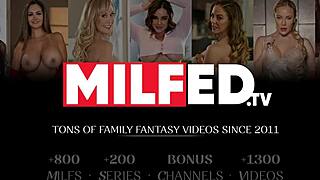 Busty Blonde Milf Teacher Gropes My Cock in Classroom Dress!