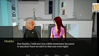 Teen 18+ explores big tits milf in family game leading to small tits ass play