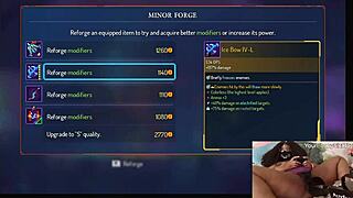 i'm that chubby ebony gamer girl gettin' fucked by dildo durin' dead cells play