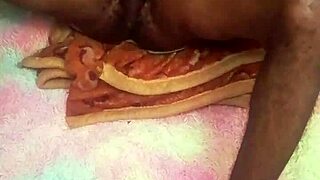 in a steamy homemade session, the ebony mature milf climbed on top for a wild ride