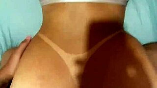 Amateur Big Ass Wife Gapes While Getting Fucked from Behind with Moans