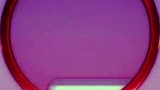 Konosuba character Aqua engages in raw gloryhole action