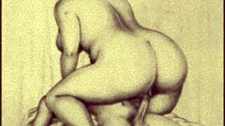 What makes these vintage erotic drawings so captivating and timeless