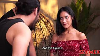 uh, i mean, sexmex where carolina guerrero pays off her daddy's debt with quickie blowjob and fucking