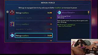 i'm that chubby ebony gamer girl gettin' fucked by dildo durin' dead cells play