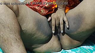 Desi bhabi priya strips naked and gets into hot homemade fucking with her lover.