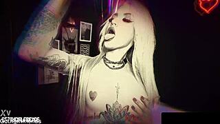 Lola Fae Is A Cum Lover With A Foot Fetish Giving Footjob Handjob To Big Cock