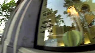 I crave that intense brunette milf pounding on the sunny beach with deep thrusts