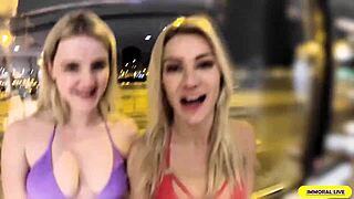 Does Noelle Easton Swallow Cum In Rough Group Sex?