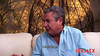 uh, i mean, sexmex where carolina guerrero pays off her daddy's debt with quickie blowjob and fucking